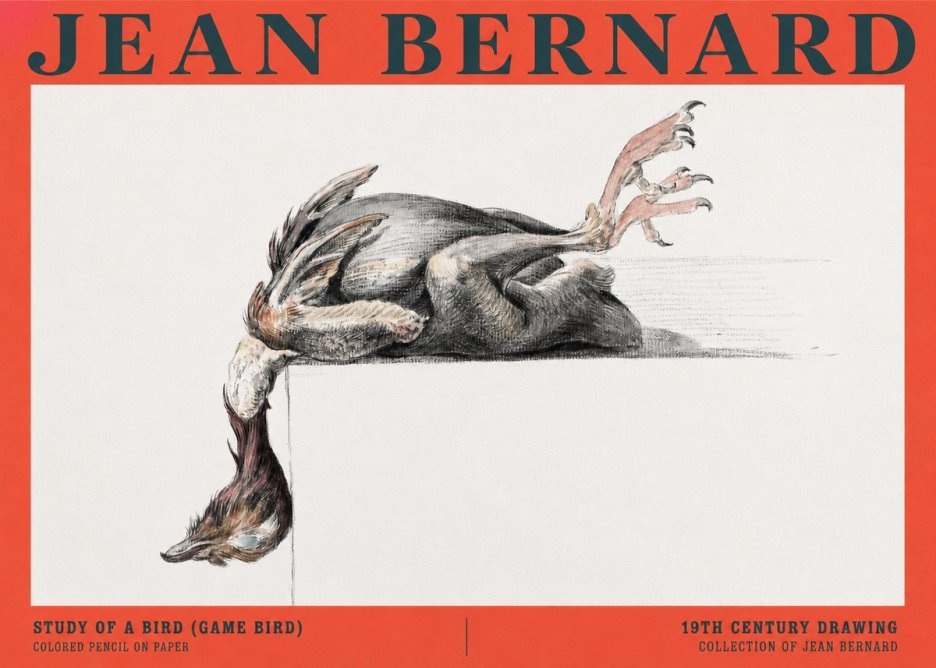 Jean Bernard Stillness No5 - Plakat