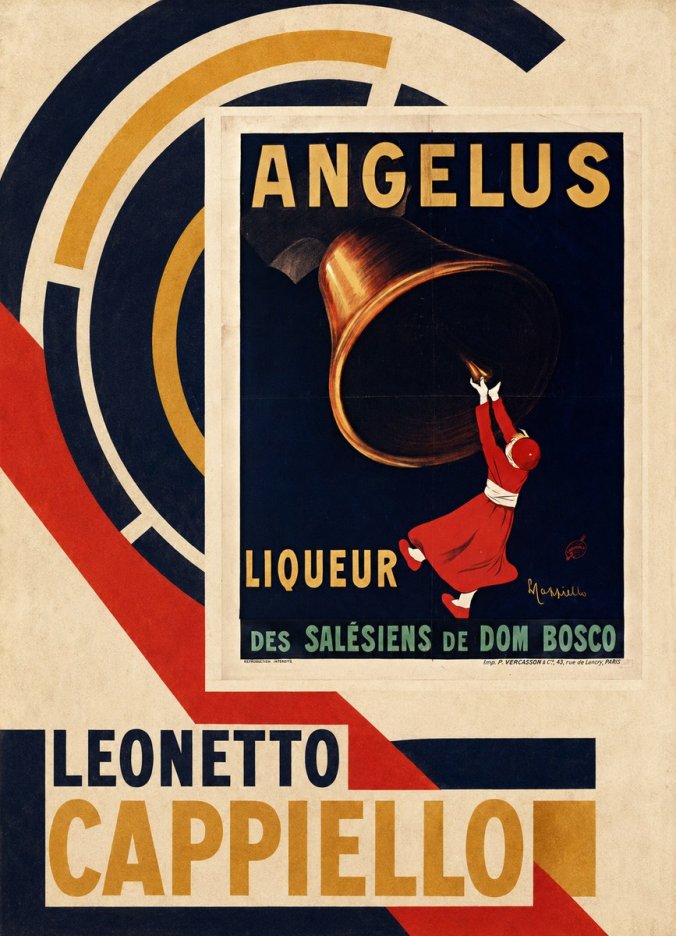 Leonetto Cappiello Angelus Liqueur No4 - Plakat