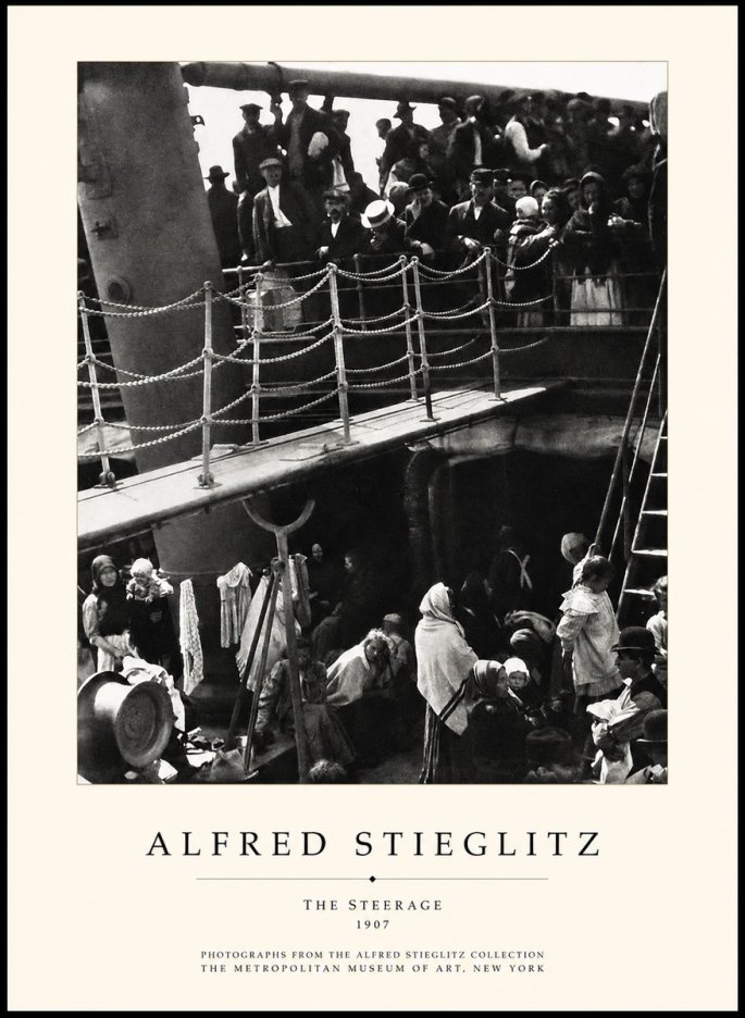 Alfred Stieglitz The Steerage – 1907 No5 - Plakat