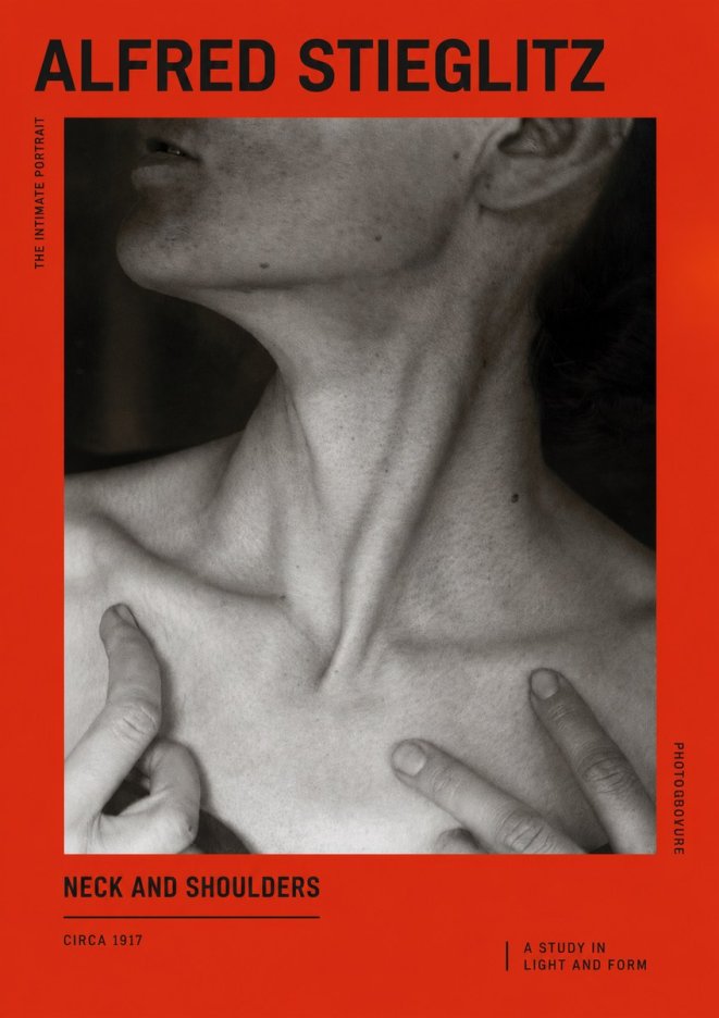 Alfred Stieglitz Neck and Shoulders No2 - Plakat