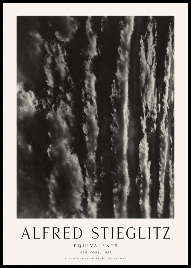 Alfred Stieglitz Equivalent I No2 - Plakat