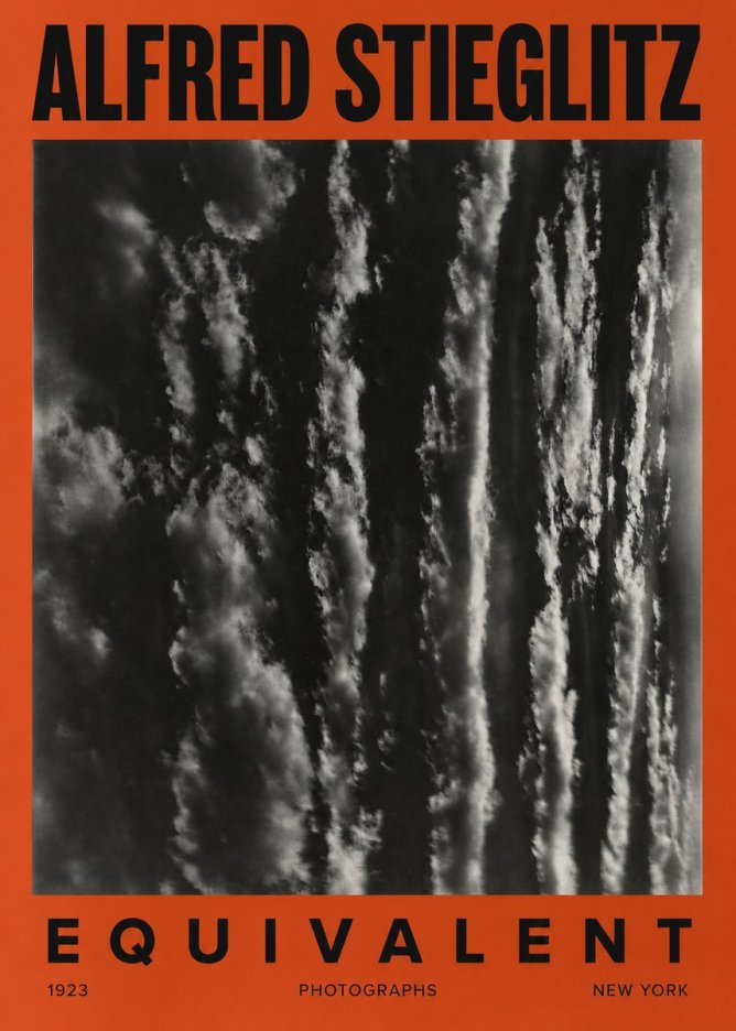 Alfred Stieglitz Equivalent I No5 - Plakat