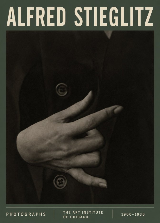 Alfred Stieglitz Hands No5 - Plakat