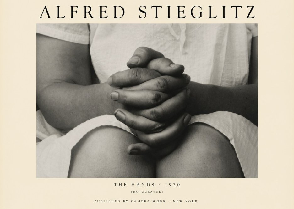 Alfred Stieglitz The Hands No1 - Plakat