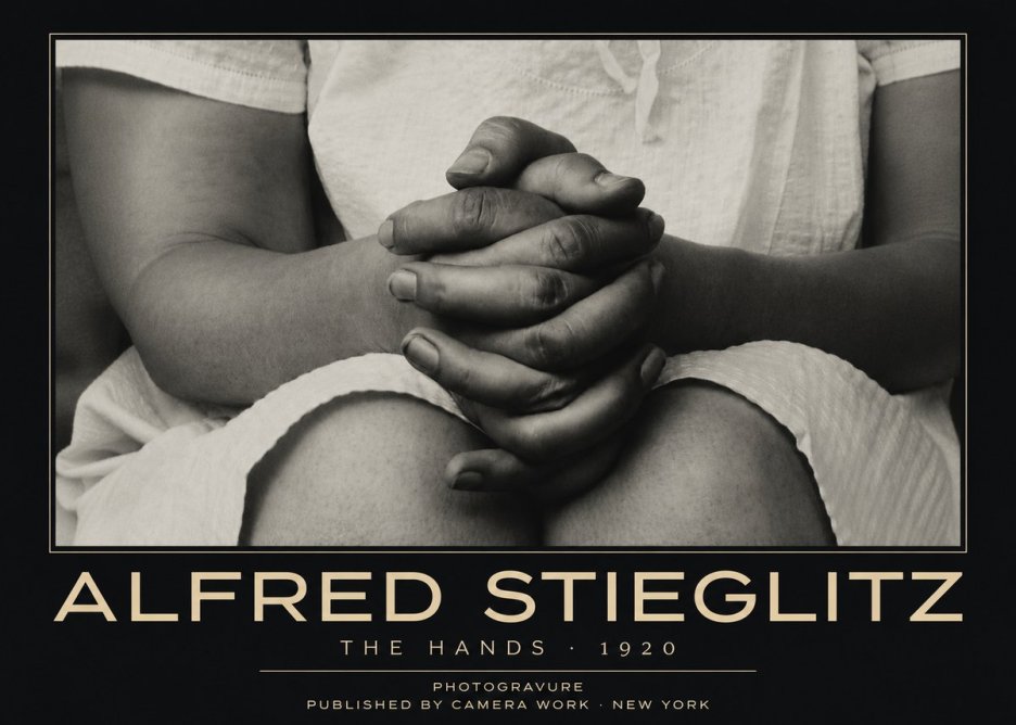 Alfred Stieglitz The Hands No3 - Plakat