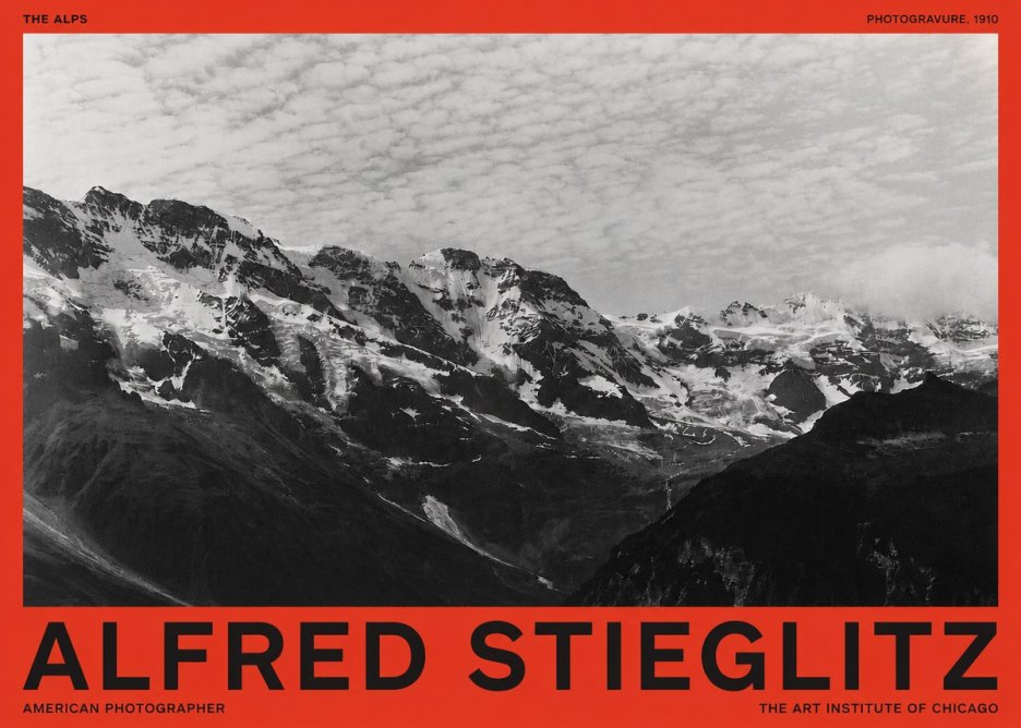 Alfred Stieglitz The Alps No2 - Plakat
