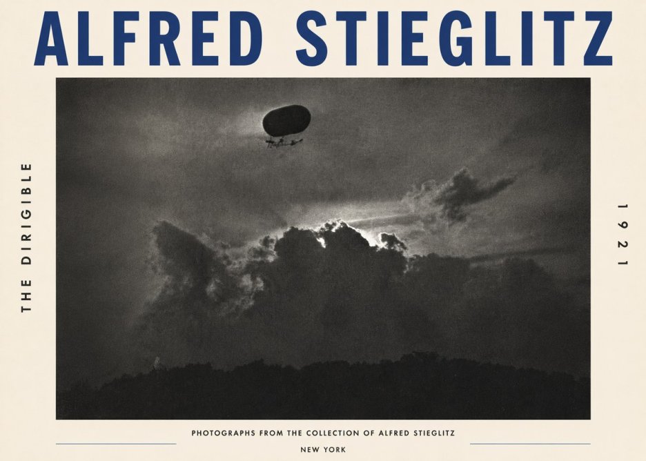 Alfred Stieglitz The Dirigible No4 - Plakat