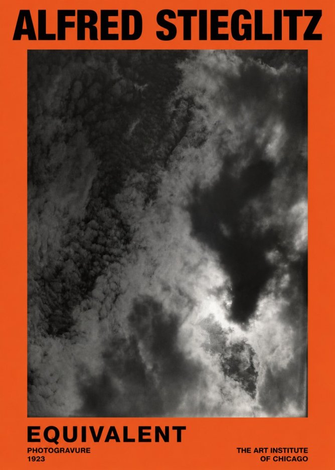 Alfred Stieglitz Equivalent V No2 - Plakat