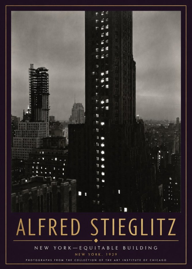 Alfred Stieglitz New York—equitable Building No4 - Plakat
