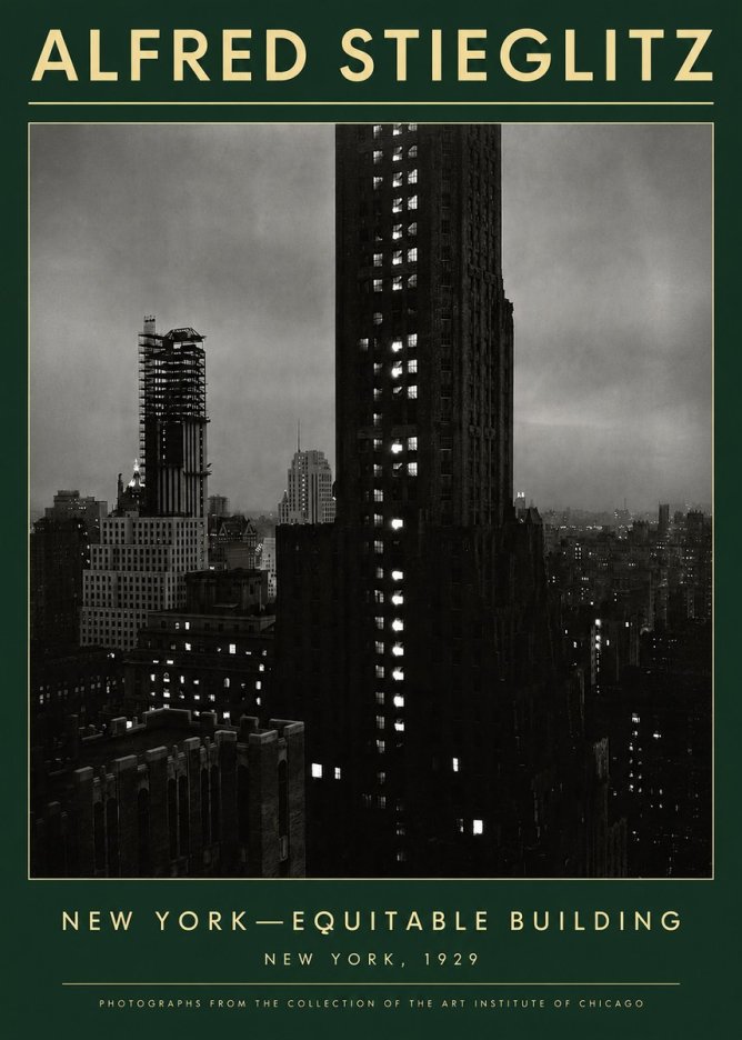 Alfred Stieglitz New York—equitable Building No5 - Plakat