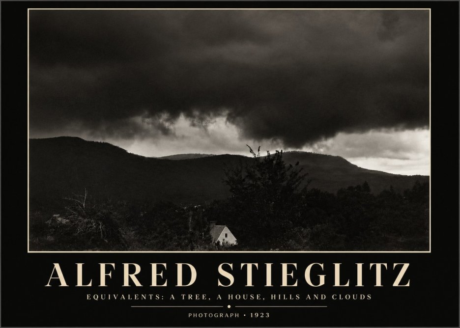 Alfred Stieglitz Equivalent VI No4 - Plakat