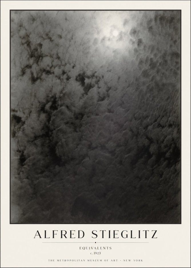 Alfred Stieglitz Equivalents IV No1 - Plakat