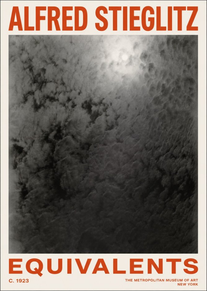 Alfred Stieglitz Equivalents IV No2 - Plakat