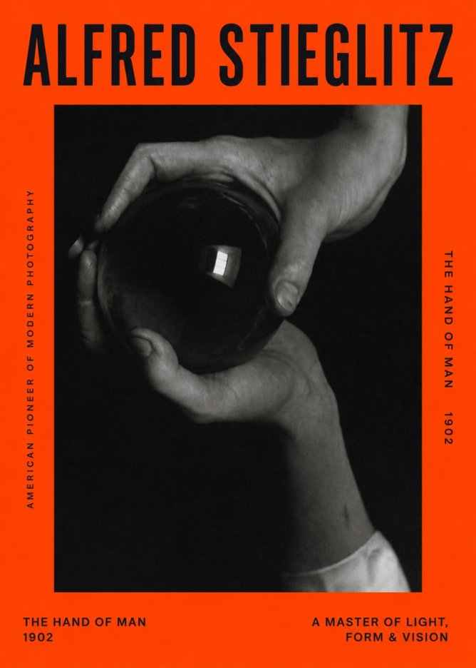 Alfred Stieglitz The Hand of Man II No2 - Plakat