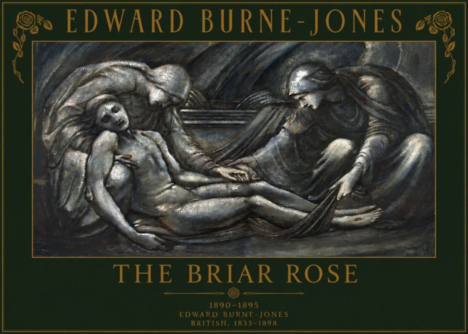 Edward Burne-Jones The Briar Rose No4 - Plakat
