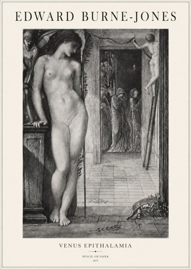 Edward Burne-Jones Venus Epithalamia No1 - Plakat