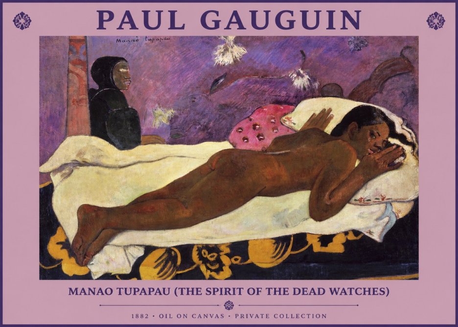 Paul Gauguin Manao Tupapau (the Spirit of the Dead Watches) No1 - Plakat