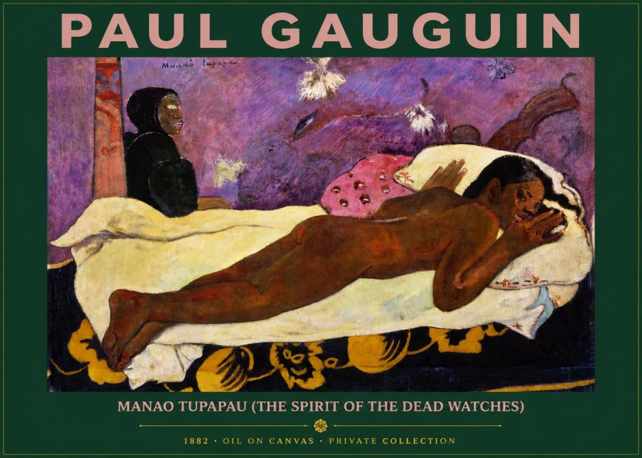 Paul Gauguin Manao Tupapau (the Spirit of the Dead Watches) No4 - Plakat