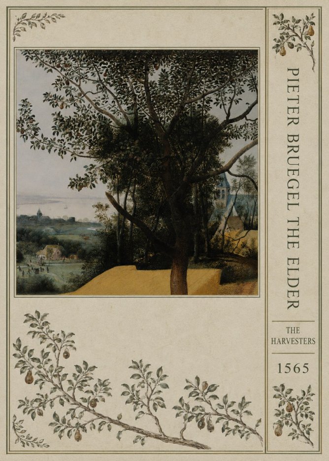 Pieter Bruegel The Harvesters III No2 - Plakat