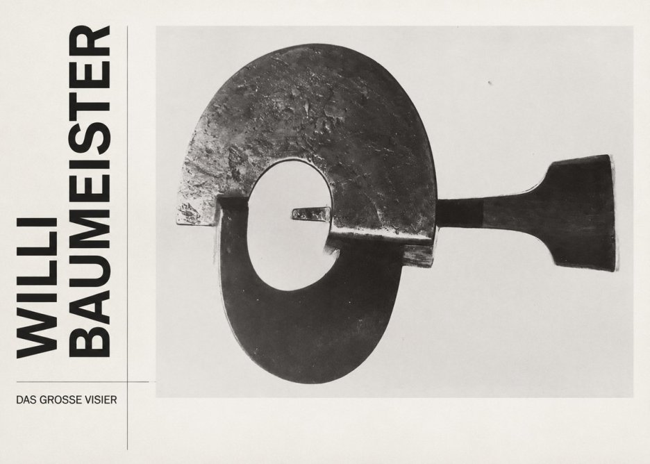 Willi Baumeister Das Grosse Visier No2 - Plakat