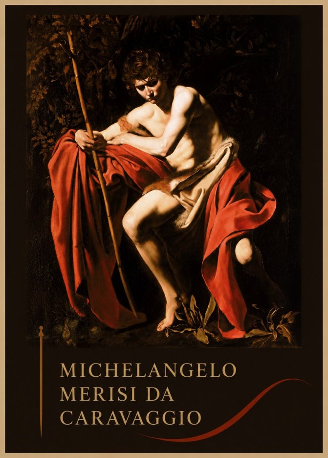 Michelangelo Merisi da Caravaggio Saint John the Baptist II No2 - Plakat