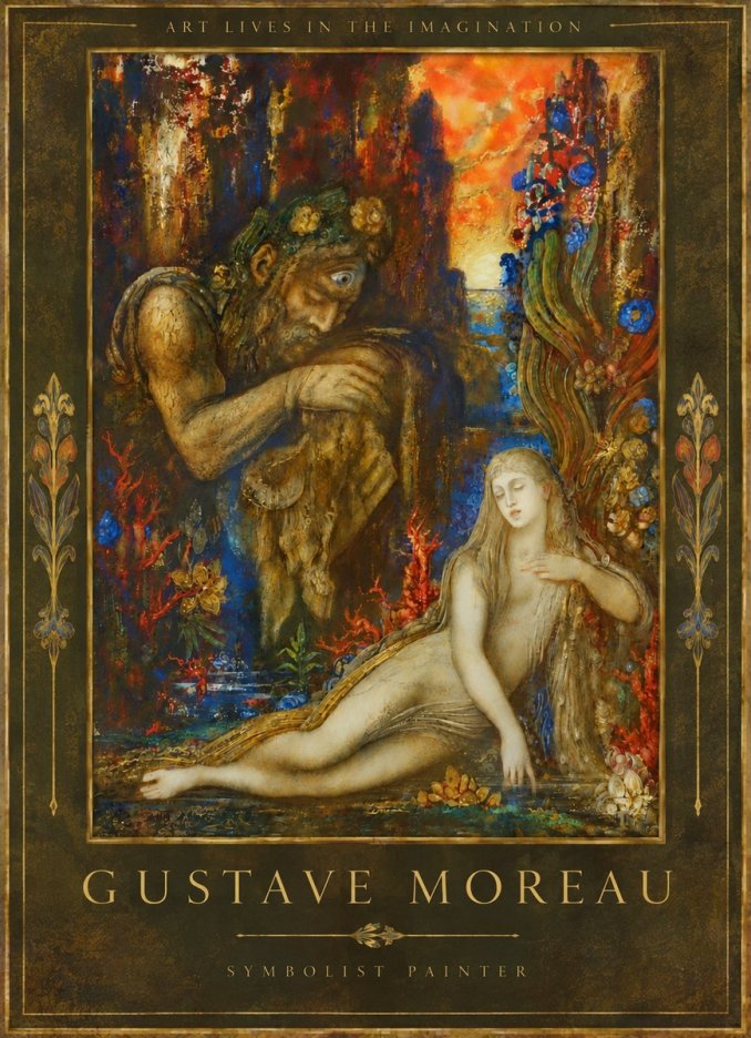 Gustave Moreau Galatea I No5 - Plakat
