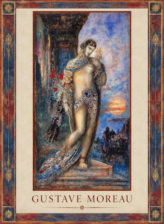 Gustave Moreau Salomé I No1 - Plakat