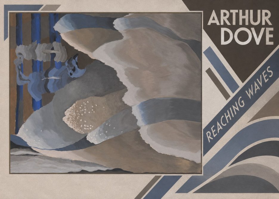Arthur Dove Reaching Waves No4 - Plakat