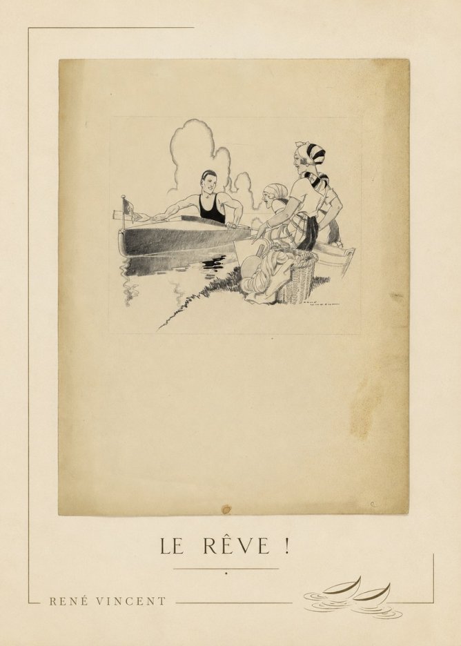 René Vincent Le Rêve ! No6 - Plakat