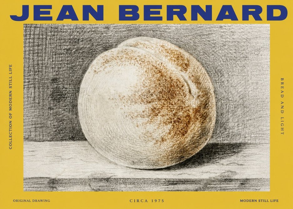 Jean Bernard Bread and Light No2 - Plakat