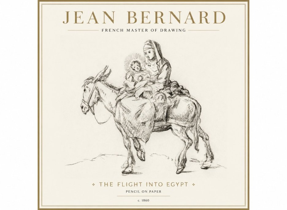 Jean Bernard The Flight into Egypt No1 - Plakat