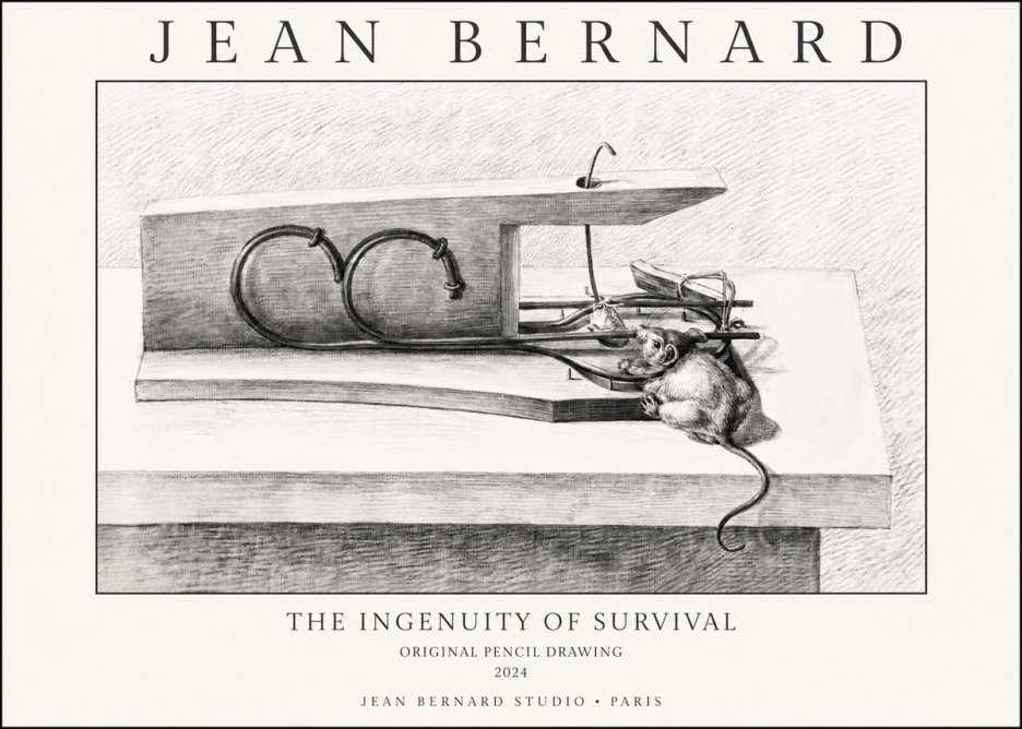 Jean Bernard The Ingenuity of Survival No1 - Plakat