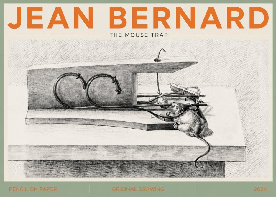Jean Bernard The Ingenuity of Survival No4 - Plakat