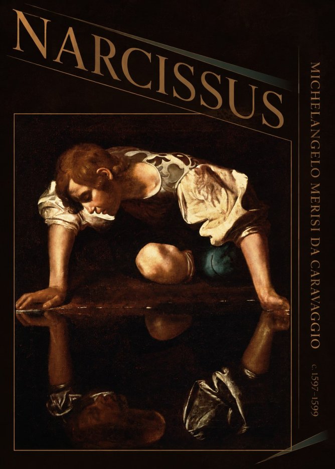 Michelangelo Merisi da Caravaggio Narcissus I No4 - Plakat