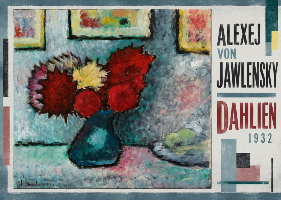Alexej von Jawlensky Dahlien No2 - Plakat