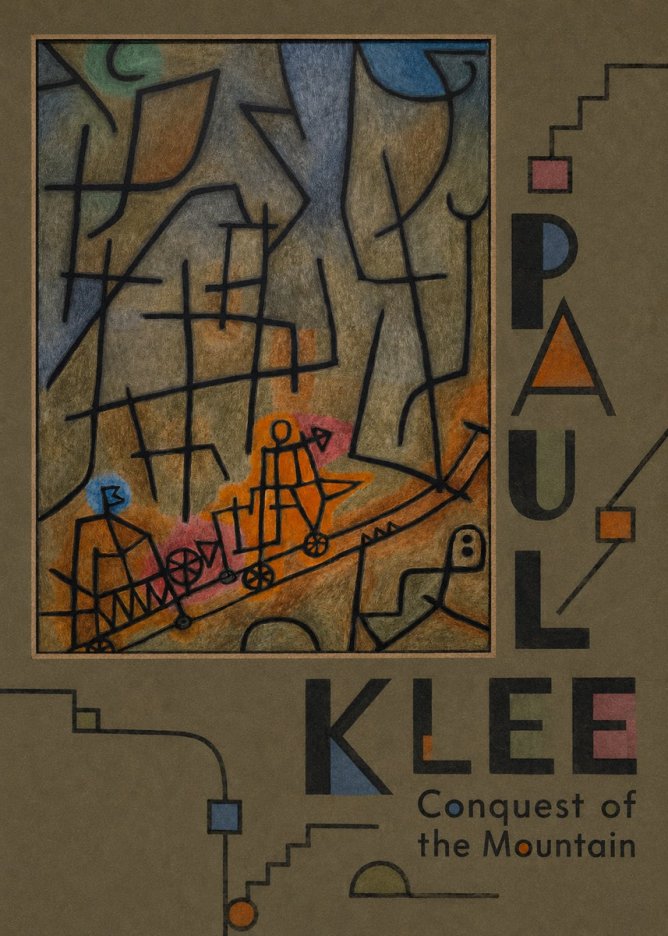 Paul Klee Conquest of the Mountain I No4 - Plakat