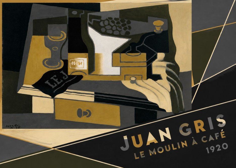 Juan Gris Le Moulin À Café No4 - Plakat