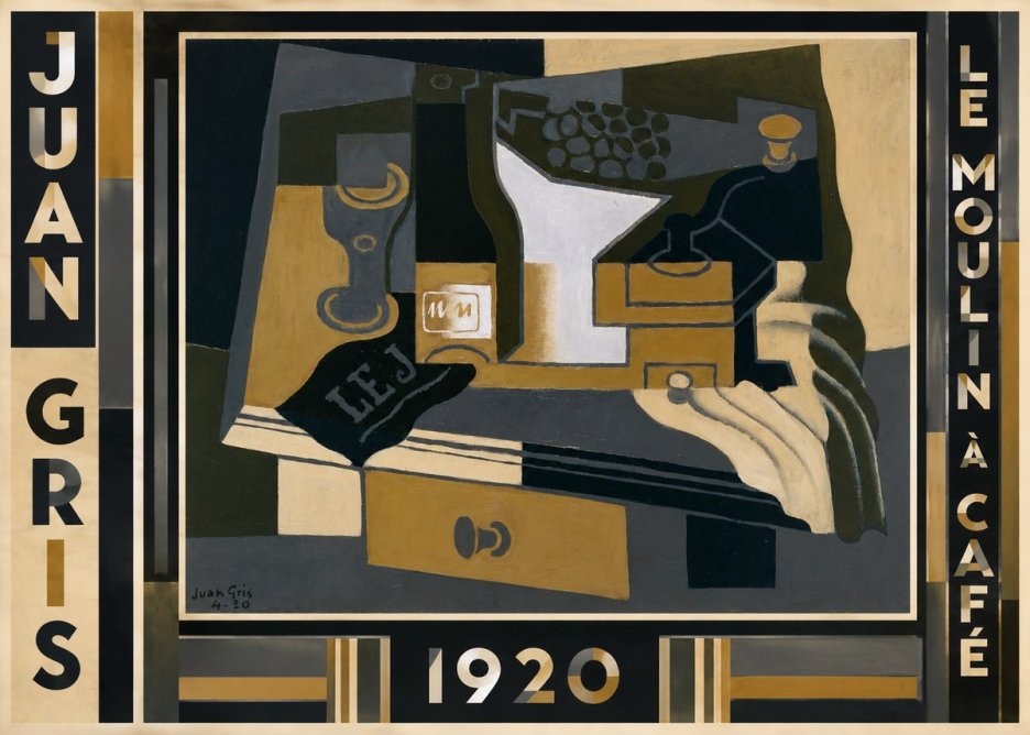 Juan Gris Le Moulin À Café No5 - Plakat