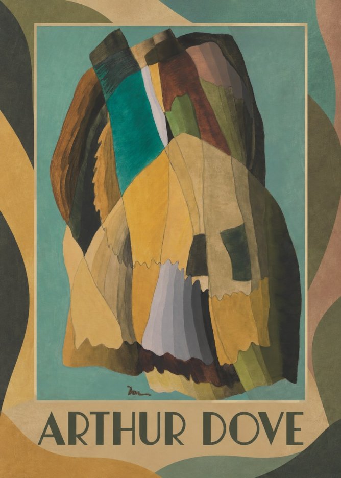 Arthur Dove Abstract Composition No1 - Plakat