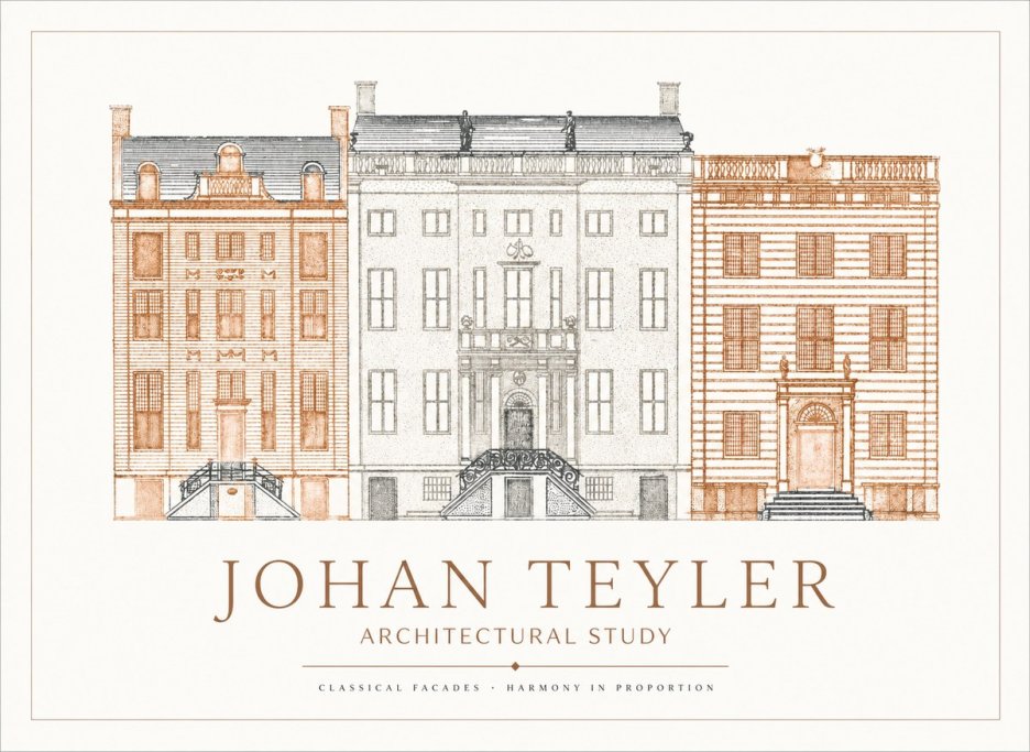 Johan Teyler Architectural Study I No1 - Plakat
