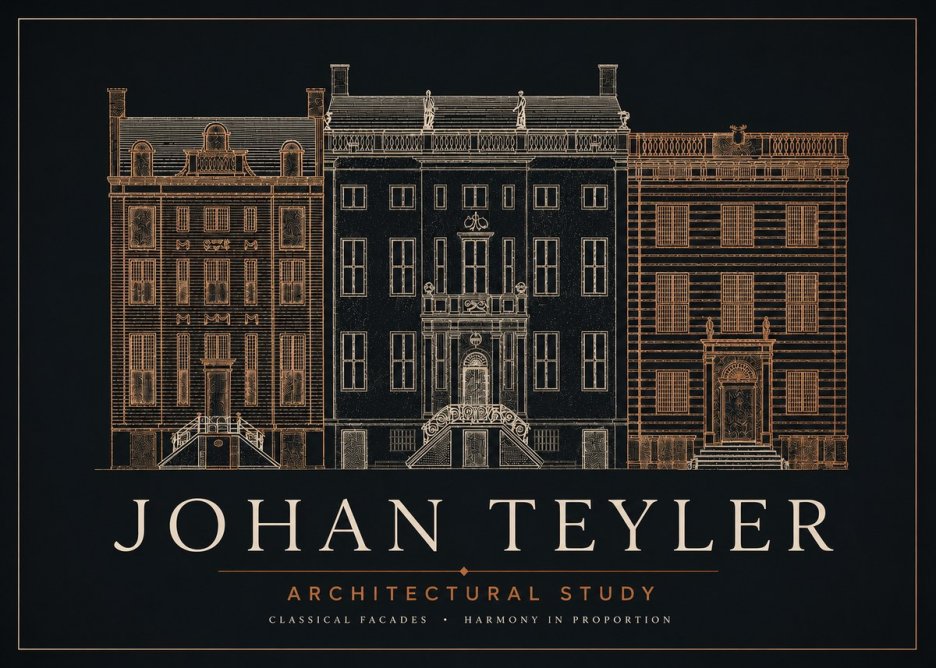 Johan Teyler Architectural Study I No5 - Plakat