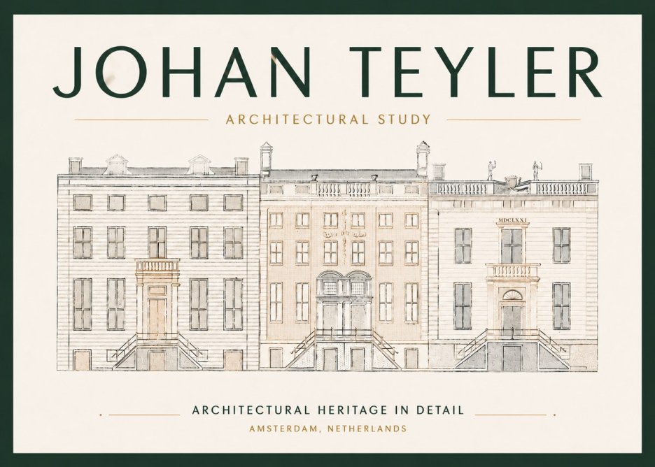 Johan Teyler Architectural Study II No4 - Plakat
