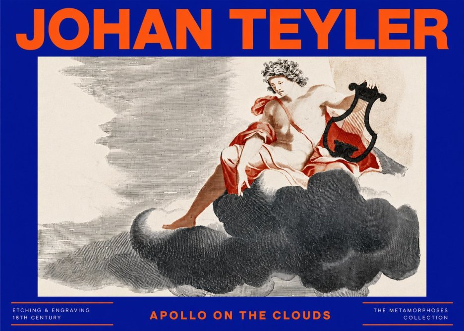 Johan Teyler Apollo on the Clouds No5 - Plakat