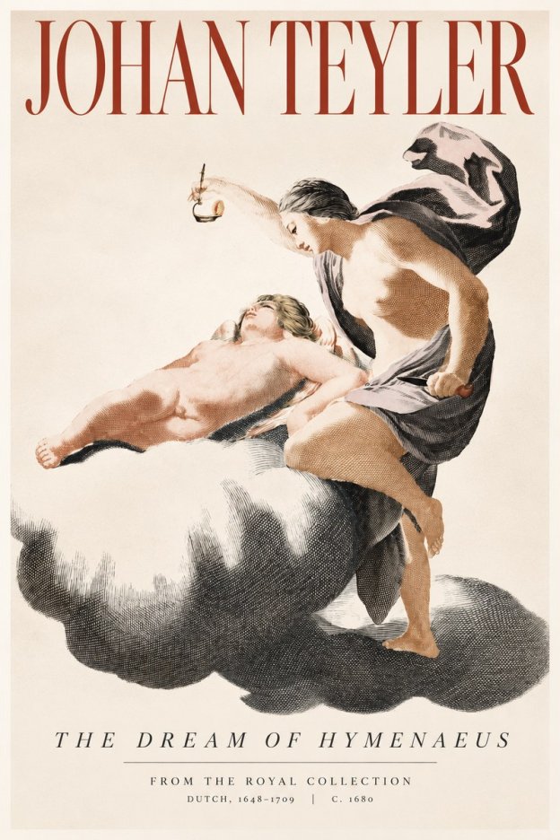 Johan Teyler The Dream of Hymenaeus No2 - Plakat