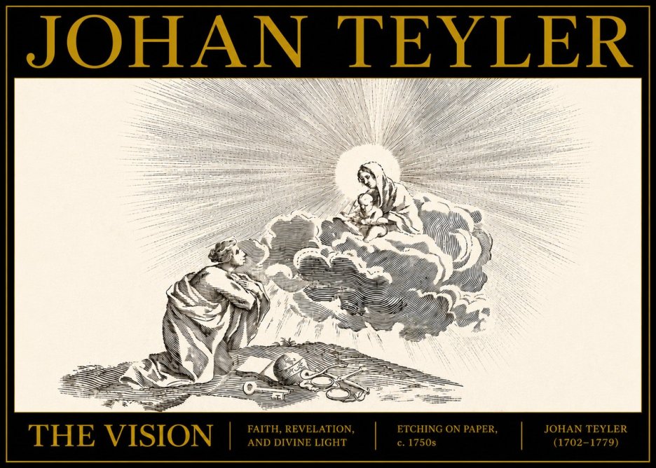 Johan Teyler The Vision No3 - Plakat
