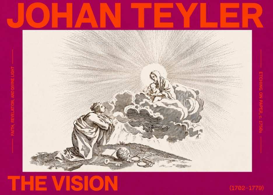 Johan Teyler The Vision No5 - Plakat