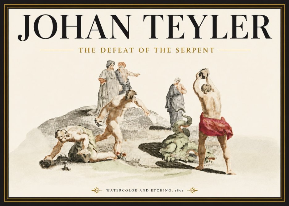Johan Teyler Study of Ulysses and Polyphemus No6 - Plakat