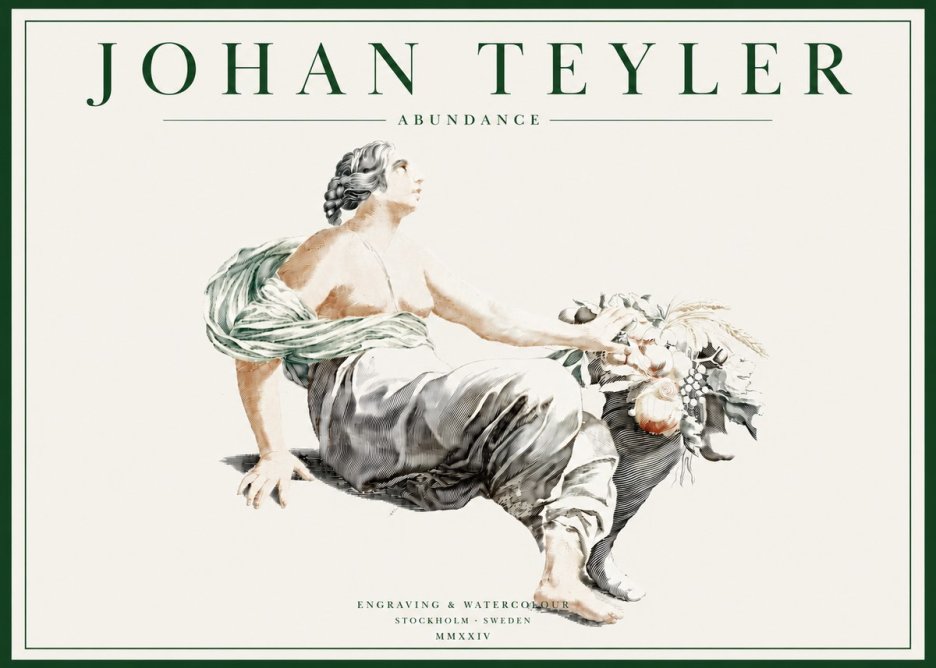Johan Teyler Abundance No3 - Plakat