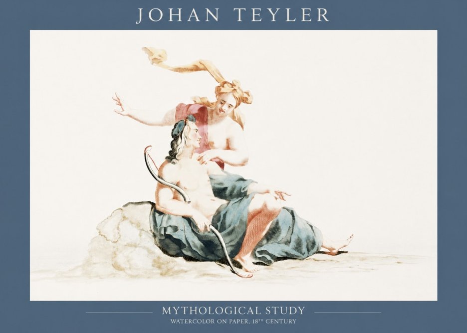 Johan Teyler Mythological Study No1 - Plakat