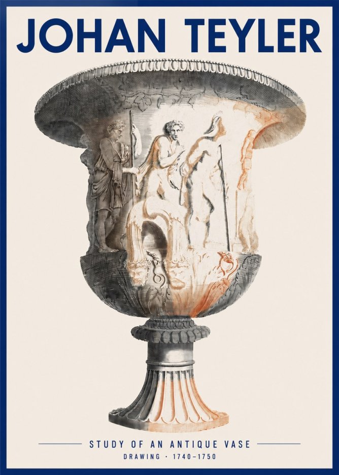 Johan Teyler Classical Urn No3 - Plakat